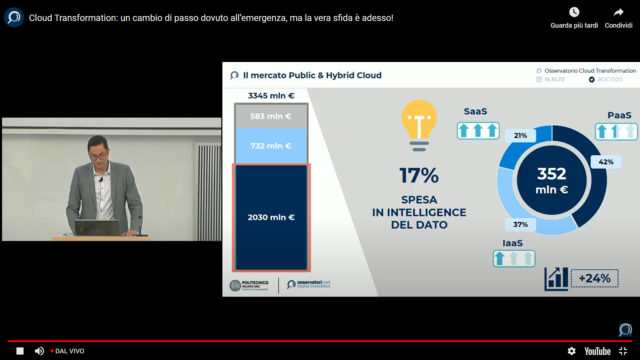 Oss Cloud Transformation intelligence del dato